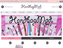 Tablet Screenshot of handbagmad.com